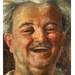 UNIDENTIFIED SIGNATURE, Portrait of a smiling man