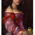 ANONIMO, Portret młodej kobiety