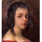 ANONIMO, Portret młodej kobiety