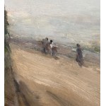 Gaetano Bocchetti, Route de montagne avec figures - Gaetano Bocchetti (1888 - 1990)