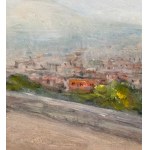 Gaetano Bocchetti, Route de montagne avec figures - Gaetano Bocchetti (1888 - 1990)