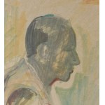 Alberto Sughi, Seated man - Alberto Sughi