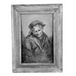 UNIDENTIFIED SIGNATURE, Portrait of an elderly woman