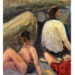 ANONIMO, Figures by the seaside