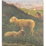 GIOVANNI PANZA, Małe dziecko na tarasie - Giovanni Panza