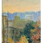 ANGELA CARUGATI, Figure su una terrazza - Angela Carugati (1881 - 1977)