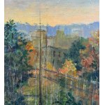 ANGELA CARUGATI, Figure su una terrazza - Angela Carugati (1881 - 1977)