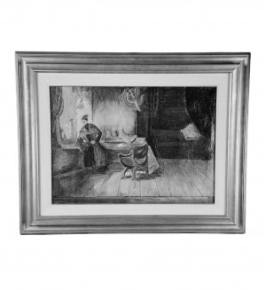 ANONIMO, Woman at the window (interior scene)