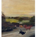 UNIDENTIFIED SIGNATURE, Countryside scene