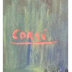 Corsi, Country road with figures - Corsi