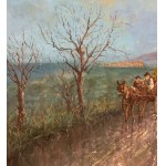 Corsi, Country road with figures - Corsi