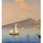 ANONIMO, Mount Vesuvius seen from the sea