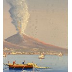 ANONIMO, Mount Vesuvius seen from the sea