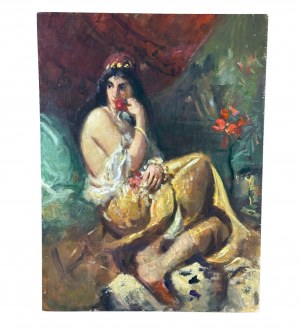 ANONIMO, Portrait of a seated woman