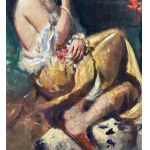 ANONIMO, Portrait of a seated woman