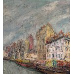 UNIDENTIFIED SIGNATURE, Harbor scene