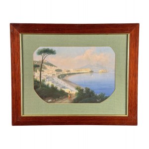 UNIDENTIFIED SIGNATURE, View of Naples from Posillipo.