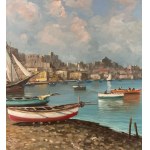 ANONIMO, View of the Neapolitan coastline.