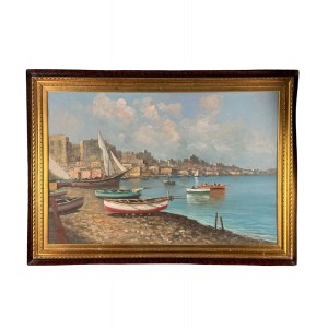 ANONIMO, View of the Neapolitan coastline.