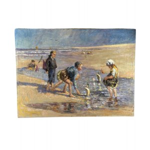 ANONIMO, Bambini su marina