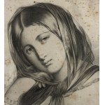 Carelli, Portrait de femme - Carelli
