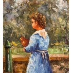 ANONIMO, Girls at the fountain
