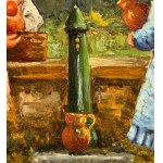 ANONIMO, Girls at the fountain