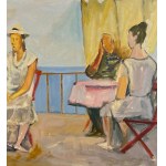 ANONIMO, Characters on a terrace