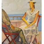 ANONIMO, Characters on a terrace