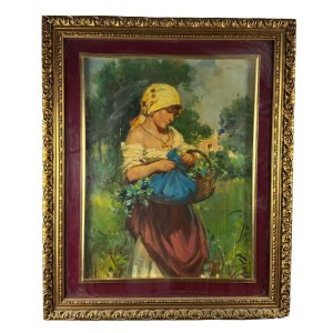 UNIDENTIFIED SIGNATURE, The Flower Seller