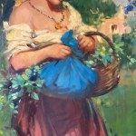 UNIDENTIFIED SIGNATURE, The Flower Seller