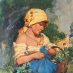UNIDENTIFIED SIGNATURE, The Flower Seller