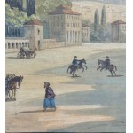 ANONIMO, View of a street in Istanbul