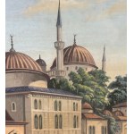 ANONIMO, View of a street in Istanbul