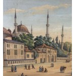 ANONIMO, View of a street in Istanbul