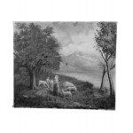 UNIDENTIFIED SIGNATURE, Figure with a flock