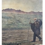 SIGNATURE NON IDENTIFIÉE, Portrait d'un voyageur âgé
