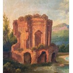 ANONIMO, Landscape with Ruins and a River