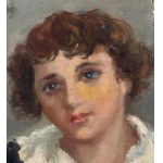 ANGELA CARUGATI, Portrait of a Young Student - Angela Carugati (1881 - 1977)
