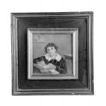 ANGELA CARUGATI, Portrait of a Young Student - Angela Carugati (1881 - 1977)