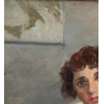 ANGELA CARUGATI, Portrait of a Young Student - Angela Carugati (1881 - 1977)