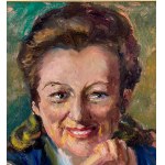 ANGELA CARUGATI, Portrait de femme - Angela Carugati (1881 - 1977)