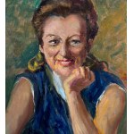 ANGELA CARUGATI, Portrait de femme - Angela Carugati (1881 - 1977)