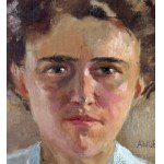 ANGELA CARUGATI, Portrait de femme - Angela Carugati (1881 - 1977)