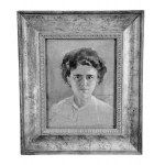 ANGELA CARUGATI, Portrait de femme - Angela Carugati (1881 - 1977)