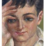 ANONIMO, Portrait of a man reading