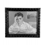 ANONIMO, Portrait of a man reading