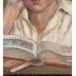 ANONIMO, Portrait of a man reading