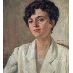 ANGELA CARUGATI, Portrait de femme - Angela Carugati (1881 - 1977)