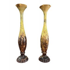 Paire de vases en céramique